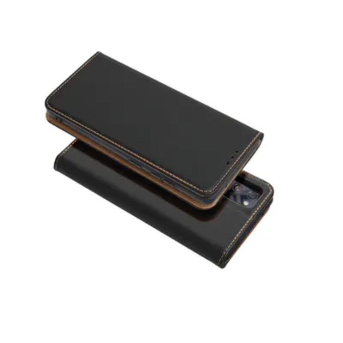 OEM - iPhone 16 Pro Plånboksfodral Smart Pro Läder - Svart