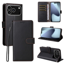 A-One Brand - iPhone 17 Pro Plånboksfodral RFID Blocking med Handledsrem