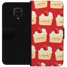 Gustaf - Pl&aring;nboksfodral till Xiaomi Redmi Note 9 Pro med T&aring;rta