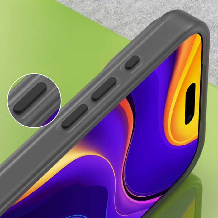 A-One Brand - iPhone 17 Pro Mobilskal MagSafe Abrasive - Matte Svart