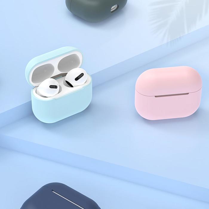OEM - Soft Silikon Skal AirPods Pro - Blå