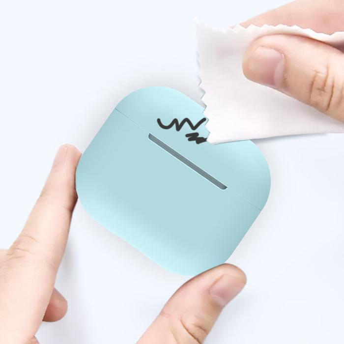 OEM - Soft Silikon Skal AirPods Pro - Blå
