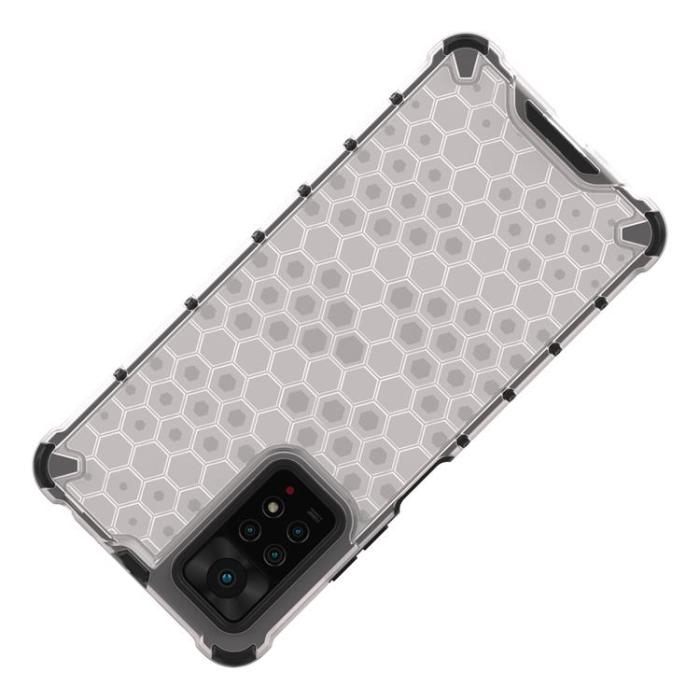 UTGATT1 - Xiaomi Redmi Note 11 Pro/Plus Skal Honeycomb Armored - Blå