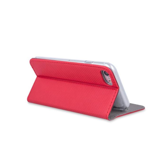 OEM - iPhone 16 Pro Plånboksfodral Smart Magnet - Röd