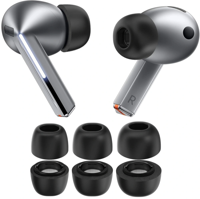Tech-Protect - [3-Pack] Tech-Protect Galaxy Buds 3 Pro Örontips - Grå