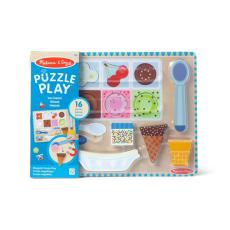 MND - MND Pusselset Wooden Magnetic Puzzle Playset Ice Cream