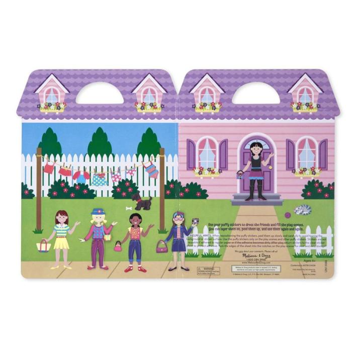 MND - MND Reusable Puffy Stickers Playset Dress-Up