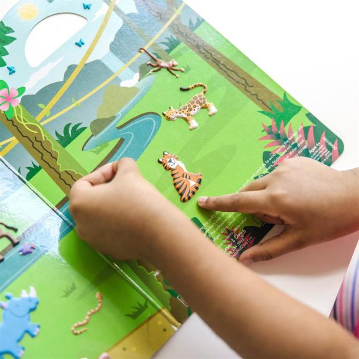 MND - MND Reusable Puffy Stickers Playset Safari