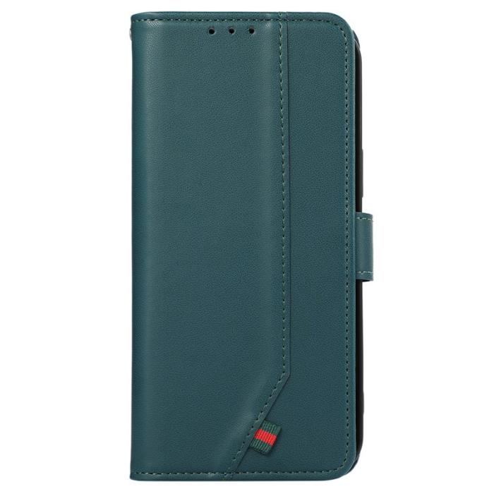 OEM - Mobilfodral för Samsung Galaxy S26 Plus Konstläder RFID - Grön