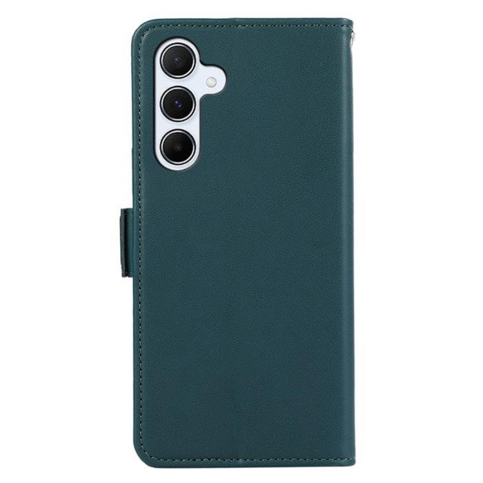 ABEEL - ABEEL Plånboksfodral för Samsung Galaxy S26 Plus Konstläder RFID - Grön