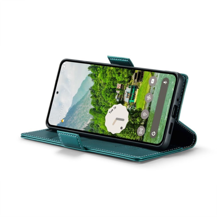 Caseme - Caseme Google Pixel 9 Pro XL Plånboksfodral 023 - Grön