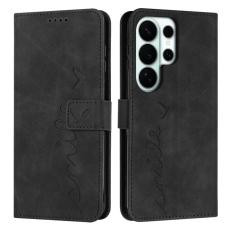 OEM - Mobilskal f&ouml;r Samsung Galaxy S26 Ultra Kickstand Konstl&auml;der - Svart