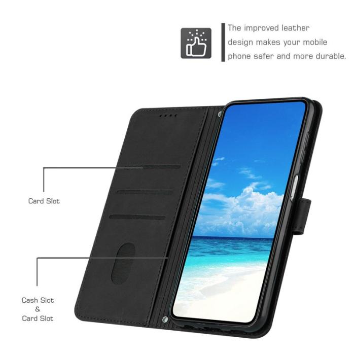 OEM - Mobilskal för Samsung Galaxy S26 Ultra Kickstand Konstläder - Svart