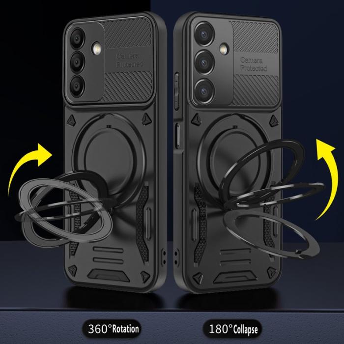 OEM - Mobilskal för Samsung Galaxy S26 Plus Magnetiskt Shockproof TPU + PC - Svartgrön