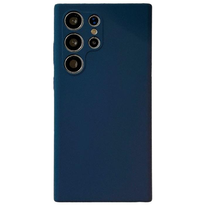 OEM - Mobilskal för Samsung Galaxy S26 Ultra Dropproof Liquid Silicone - Midnattsblå