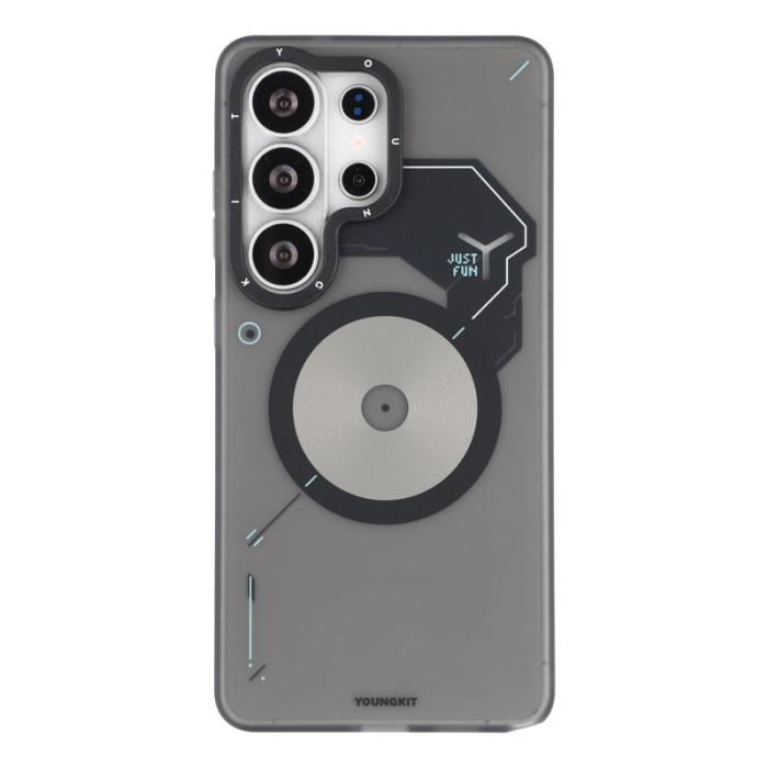 YOUNGKIT - YOUNGKIT Mobilskal för Samsung Galaxy S26 Ultra Magnetiskt TPU + PC - Mörkgrå