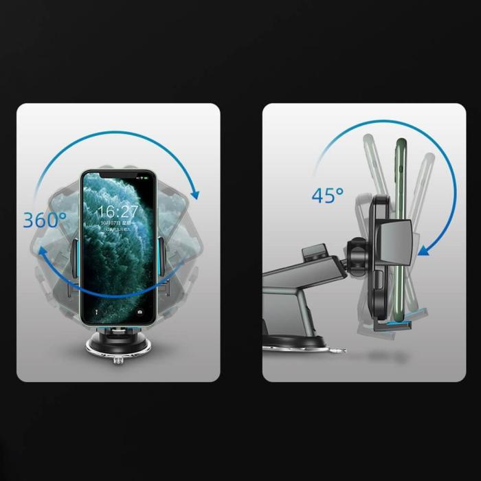 Joyroom - Joyroom Bilhållare Instrumentbräda - Svart