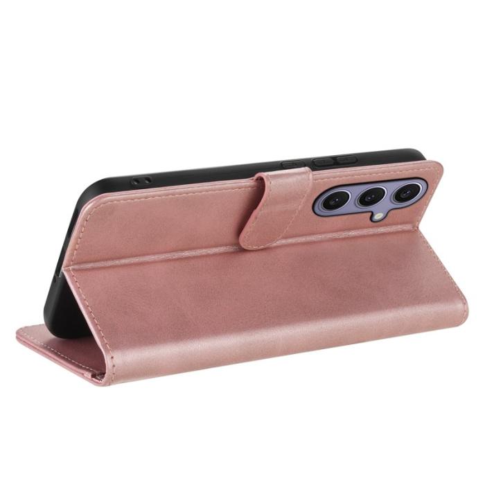AZNS - AZNS Samsung Galaxy S26+ Plånboksfodral Konstläder - Roséguld
