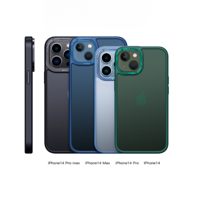 OEM - iPhone 14 Plus Skal Kameraram i Aluminiumlegering - Vit Guld