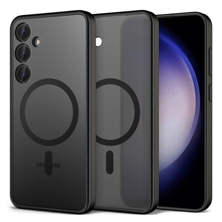 Tech-Protect Galaxy S24 Mobilskal Magsafe Magmat - Svart | 2353 | AlltMobil