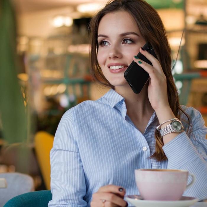 Tech-Protect - Tech-Protect Galaxy A55 5G Mobilskal Icon - Svart