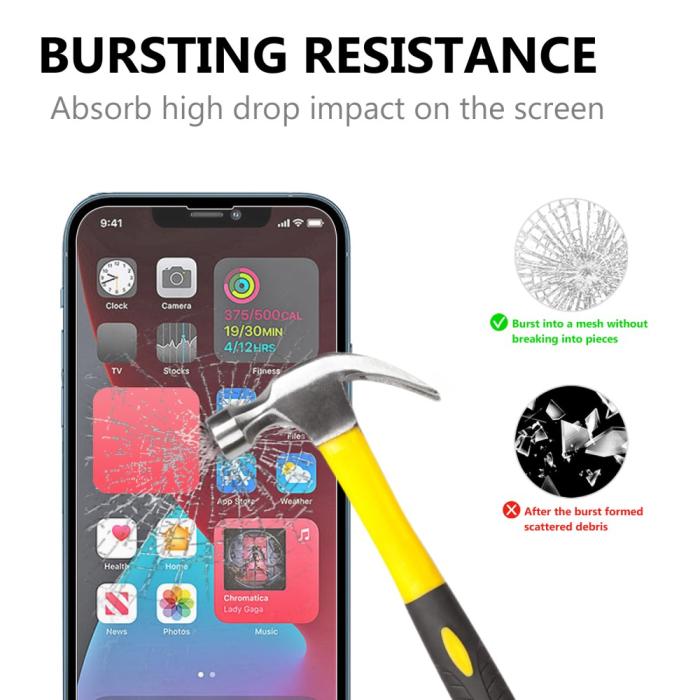 OEM - [2-PACK] iPhone 14 Plus Härdat Glas Skärmskydd - Clear
