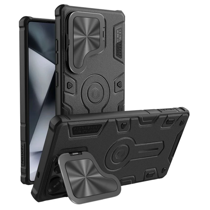 Nillkin - Nillkin Galaxy S25 Ultra Mobilskal Magsafe Camshield Armor Prop