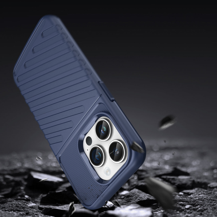 OEM - iPhone 14 Pro Max Skal Thunder Armored - Blå