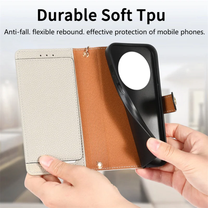 A-One Brand - Xiaomi 15 Ultra Plånboksfodral RFID Blocking Zipper - Grå