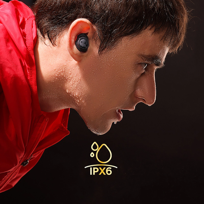 BASEUS - Baseus TWS In-Ear Trådlösa Hörlurar ANC Bowie MA10 - Svart