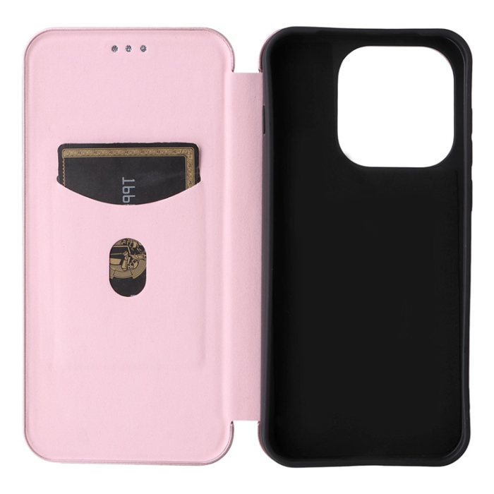 A-One Brand - OnePlus 15 Plånboksfodral Carbon Fiber Drop-Proof Konstläder