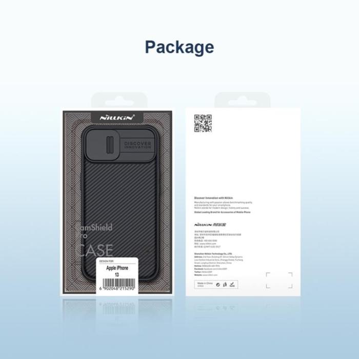 Nillkin - Nillkin iPhone 14 Plus Skal CamShield Pro - Grön