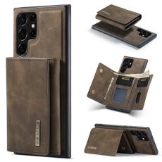 DG.MING - DG.MING Konstl&auml;der Pl&aring;nboksfodral f&ouml;r Samsung Galaxy S24 Ultra - Brun