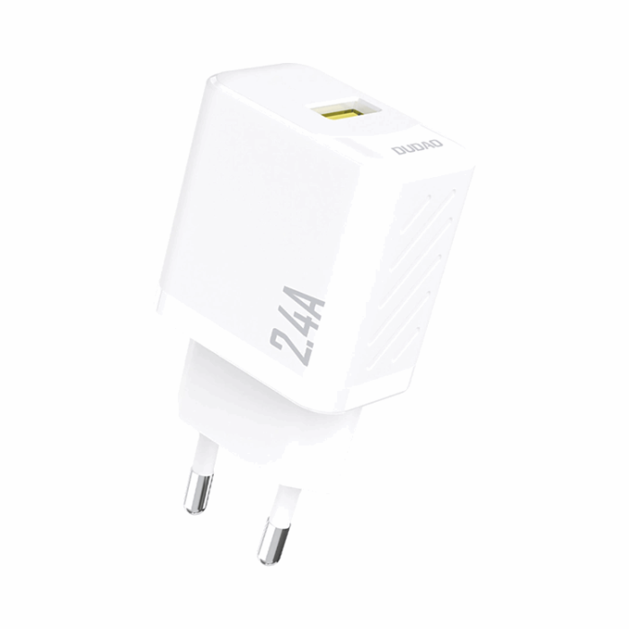 Dudao - Dudao Väggladdare A23 2.4A USB-A - Vit