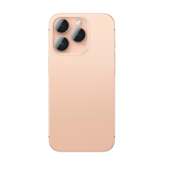 AmazingThing - AmazingThing iPhone 16 Pro/16 Pro Max Härdat Glas Kameralinsskydd