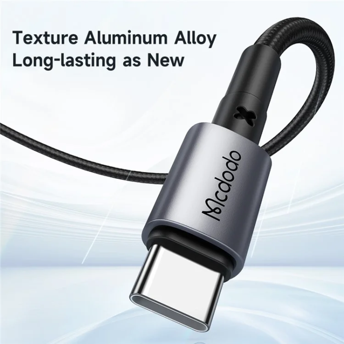 MCDODO - MCDODO USB-C - USB-C 60W Kabel 1m CA-3130 PD Prism - Svart
