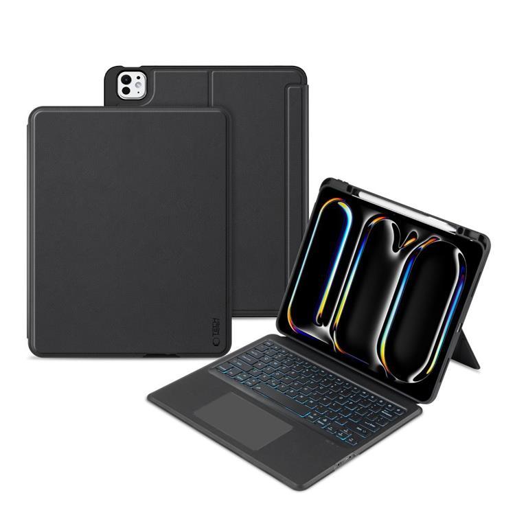 Tech-Protect iPad Pro 13 (2024) Fodral med Engelskt Tangentbord | 2353 | AlltMobil