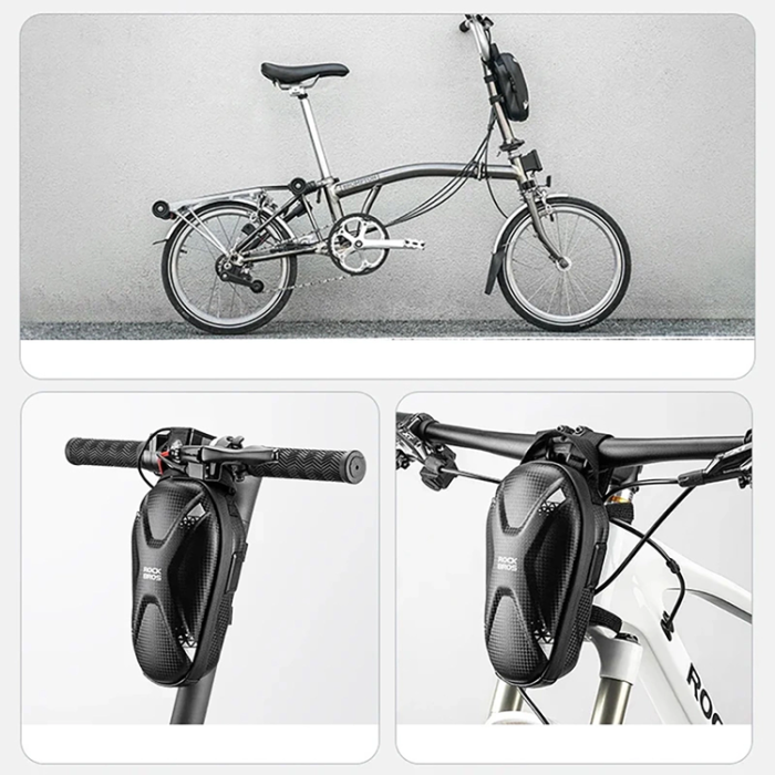 UTAGATT - Rockbros Styrväska för Cykel eller Skoter 1.3 L - Svart