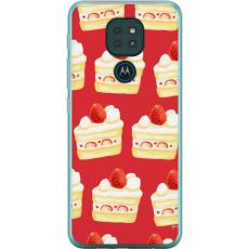 iSecrets - Mobilskal till Motorola Moto G9 Play med T&aring;rta