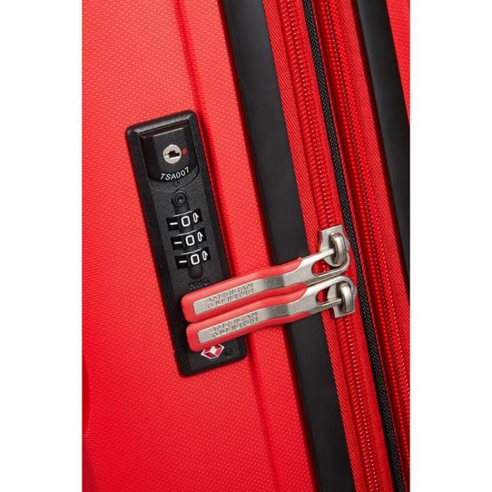 AMERICAN TOURISTER - American Tourister Bon Air DLX Spinner 55/20 TSA - Magma Röd