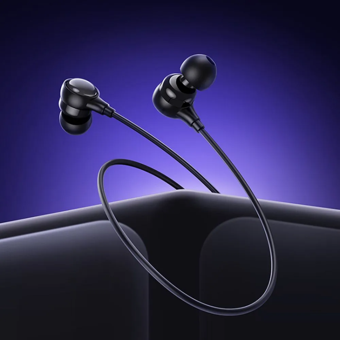 Hoco - Hoco Hörlurar 3.5mm Med Microphone - Svart