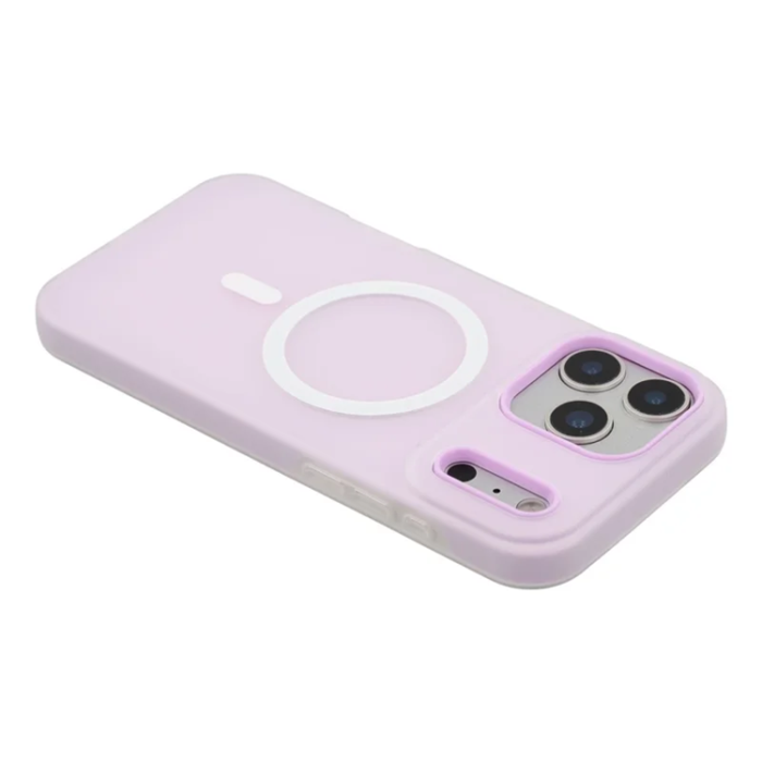 A-One Brand - iPhone 17 Pro Mobilskal Magsafe Frosted - Lila