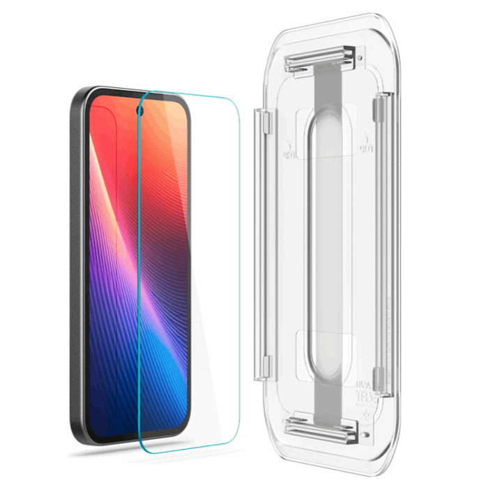 Spigen - [2-Pack] Spigen Google Pixel 9a Härdat Glas Skärmskydd 'EZ Fit