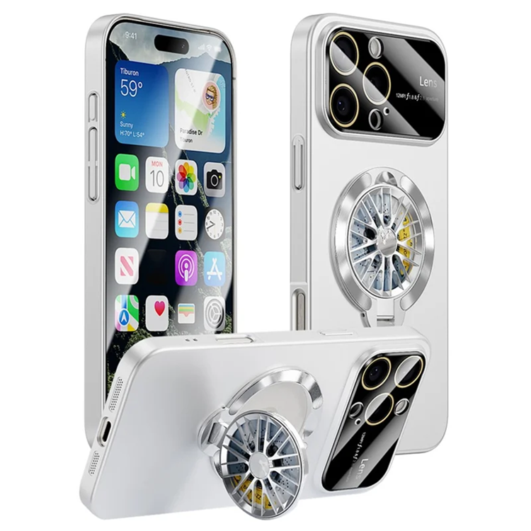 iPhone 16 Pro Mobilskal Magsafe Hard PC - Vit (Vit) | 2353 | AlltMobil