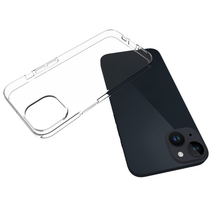 OEM - iPhone 15 Plus Mobilskal Shockproof Thin TPU - Clear