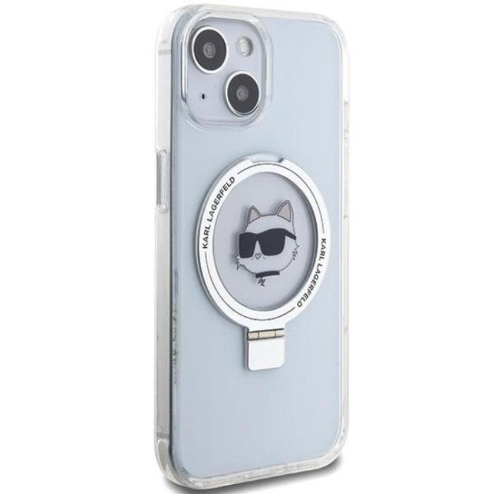KARL LAGERFELD - KARL LAGERFELD iPhone 15 Mobilskal MagSafe Ringställ