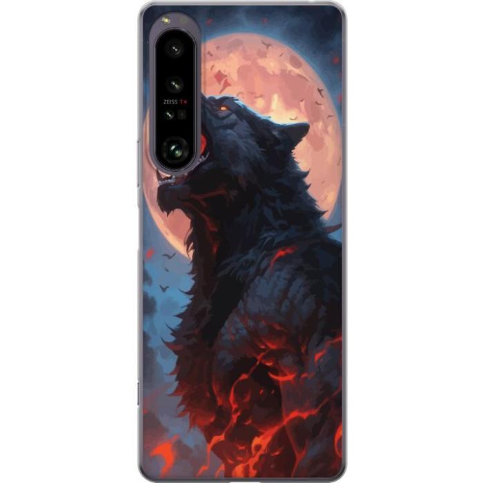 iSecrets - Mobilskal till Sony Xperia 1 IV med Ylande varg
