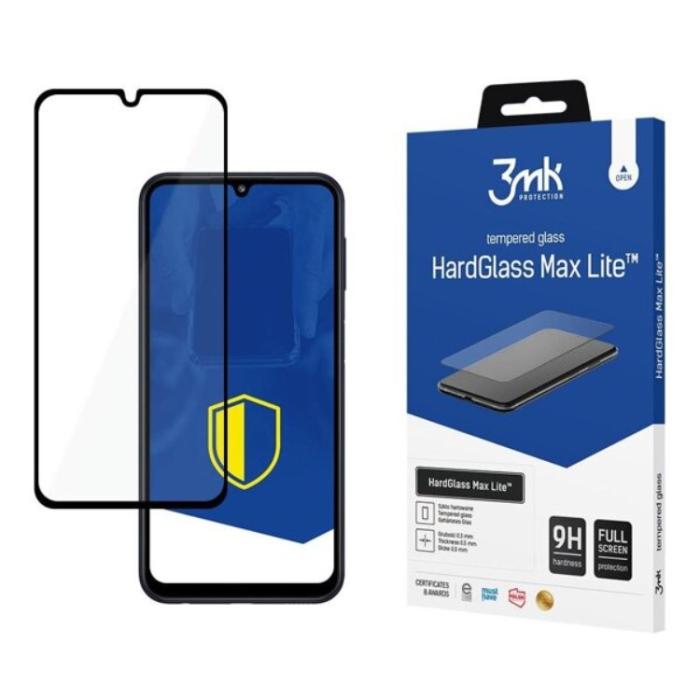 3MK - 3MK Galaxy M34 5G Härdat Glas Skärmskydd Max Lite - Svart