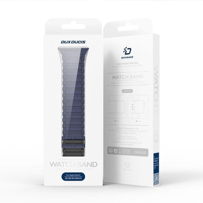 Dux Ducis - Dux Ducis Apple Watch 44/45/46/49mm Armband KJ Nylon - Blå