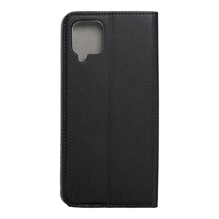 OEM - Galaxy A12/M12 Plånboksfodral Smart Konstläder - Svart